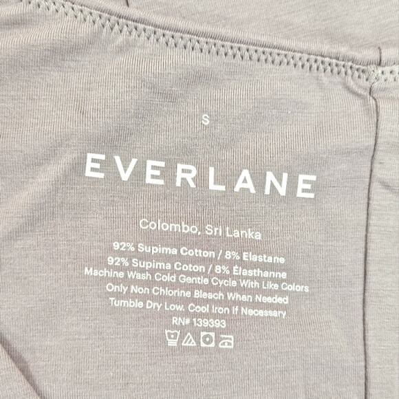 NWOT Everlane The Long-Sleeve V-Neck Bodysuit Size S - Picture 3 of 6